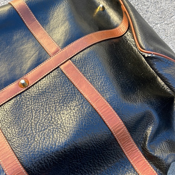 VTG Saint Borse weekender duffle travel bag No shoulder strap - Picture 11 of 14